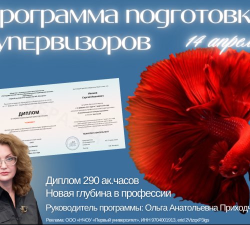 Программа подготовки супервизоров